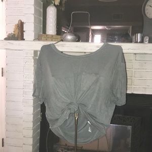 GREY T-SHIRT with Pocket